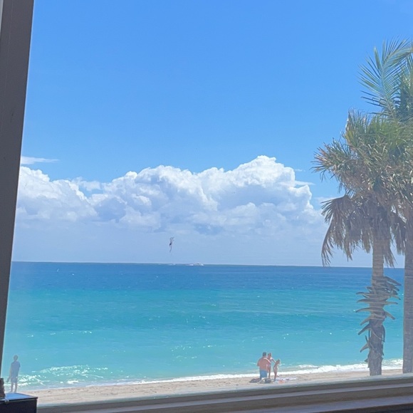 Leather bag sky blue 🔝 suede Decor - Picture 6 of 6